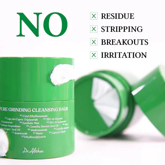 Dr.Althea Cleanser and Hydration Set | 345 Relief Cream & Pure Grinding Cleansing Balm