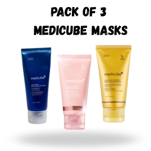 Medicube Authentic Korean Mask Set – 3 Different Solutions || Christmas Sale