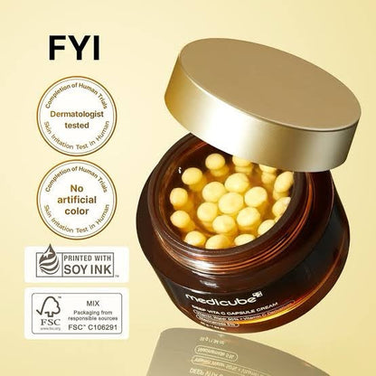 Medicube Deep Vita C Capsule Cream || New Year Sale || Korean Import - 100% Orignal