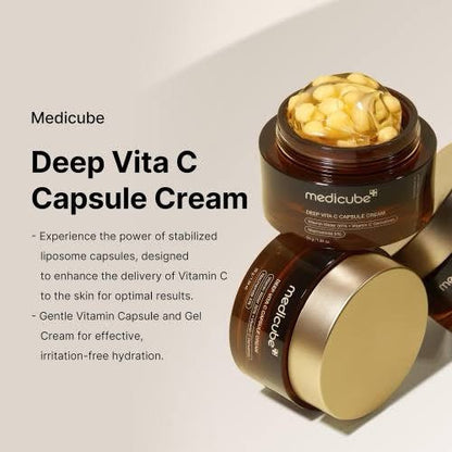 Medicube Deep Vita C Capsule Cream || New Year Sale || Korean Import - 100% Orignal